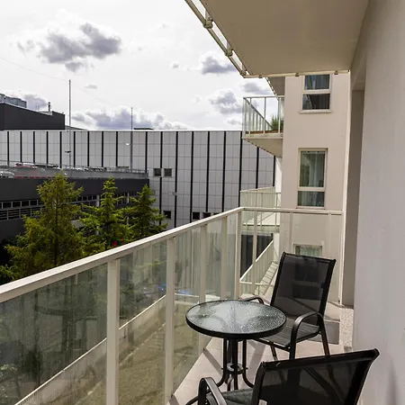 Lägenhet Aparti Goldnwhite Galaxy Szczecin