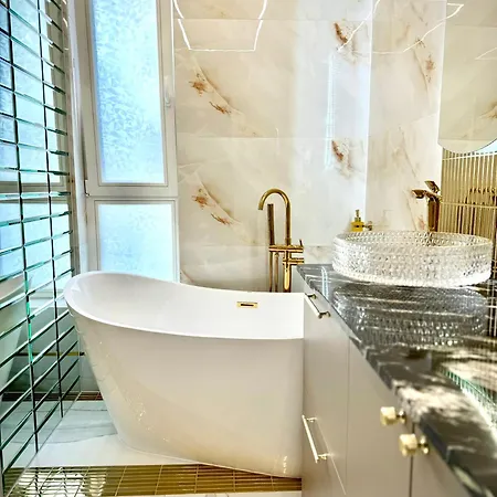 Aparti Goldnwhite Galaxy Apartment Szczecin