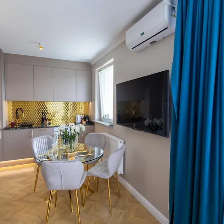 Lägenhet Aparti Goldnwhite Galaxy Szczecin