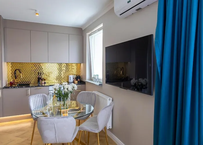 公寓 Aparti Goldnwhite Galaxy 什切青